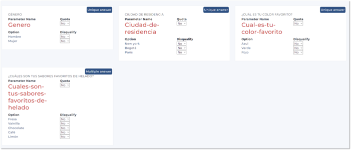 3. Configuración del Formulario